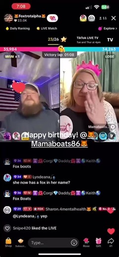 We like to celebrate birthdays. Love ya like a step sister @⚓️Mamaboats⚓️