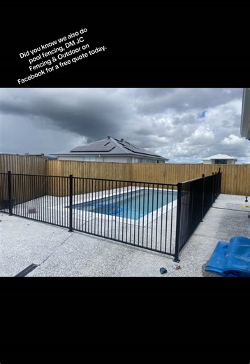 Did you know we also do pool fencing? Keep your pool area safe, stylish, and compliant with professional installation. DM us today for a free quote — no obligations, just solid advice! #PoolFencing #SafetyFirst #FencingExperts #JCfencing #BackyardUpgrade #LocalTradie #FreeQuotes #AussieBusiness #ripley