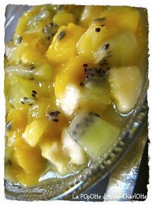Recette de salade de fruits exotiques à la vanille