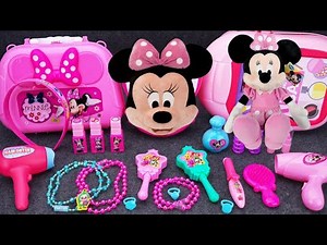 8 Mins Makeup Playset, Satisfying with Unboxing Minnie Mouse Beauty Set Collection & Unboxing Toys