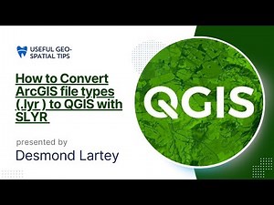 Convert ArcGIS file types (.lyr) in QGIS with SLYR Plugin