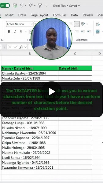 Extract Data Instantly Using TEXTAFTER Function in Excel | Chain Research Organisation and Consultancy posted on the topic | LinkedIn
