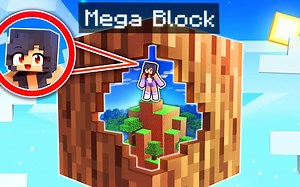 【Aphmau】悲剧，我们被困在《我的世界》的一个巨型区块