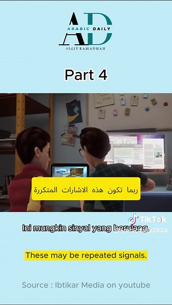 part 4 السابقون #arabicdaily #belajarbahasaarab #learnarabic #belajar #fyp