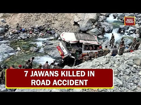 Indian Army Convoy Carrying 26 Jawans Skids Into Shyok River, 7 Soldiers Martyred In Ladakh Incident