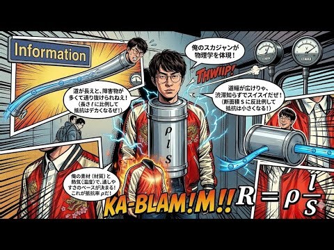 電気の話をゼロからアホほど丁寧に②抵抗率と抵抗