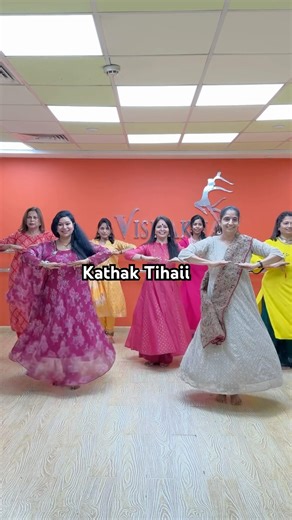 Kathak basics | Tihaii in teental | Vishakha Verma #kathak #beginnermethod
