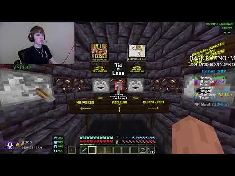 DONUTSMP - DOING LOOT DROP @15 VIEWERS !!