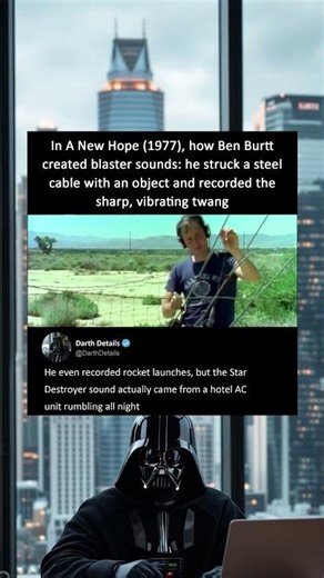 How Star Wars Blaster Sounds Were Created by This Genius #starwars
