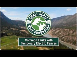 Common Faults in Temporary Electric Fencing (Polywire & Netting)