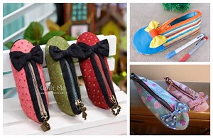 DIY Shoe Pencil Case Free Sewing Pattern   Video