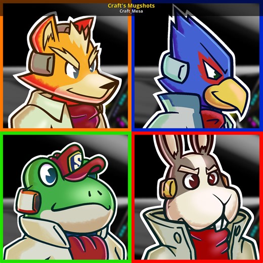 Craft's Mugshots Mod for Starship (Star Fox 64 PC Port) | Starship Mods