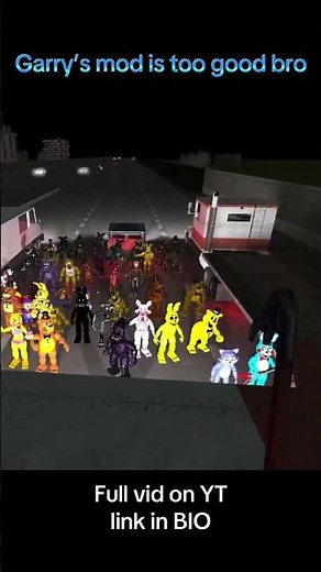 Watch the full vid on my channel! #garrysmod #gmod #horror #fnaf #funny