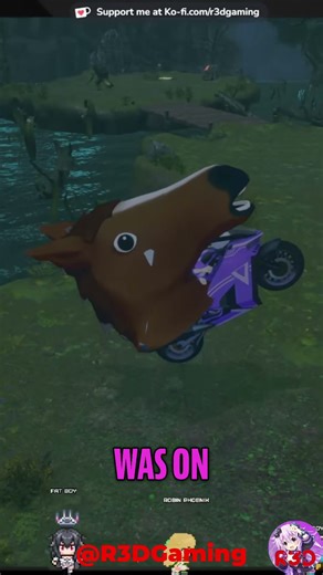 Game's Horse Bike Restrictions & Streamer's Horse Sounds! #Horse #Neptunia #Gamemaker #bike #shorts