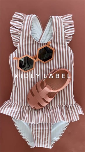 Hello spring ☀️ New season KIDLY Label kids swimwear is here. 🙌 #kidsclothes #kidsswimwear #swimmingpool #swimsuit #kidsfashion #spring #summer #mumsoftiktok #dadsoftiktok #uk