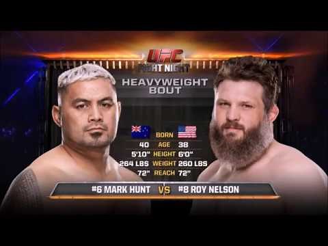 Mark Hunt vs Roy Nelson - Highlight Video