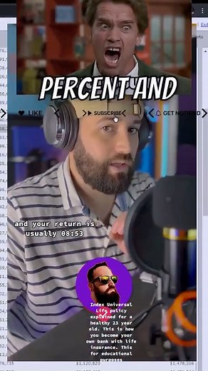 The IUL policy explained, & an IUL example for a 20 year old, healthy...