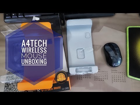A4TECH G3 280N Wireless Mouse Unboxing