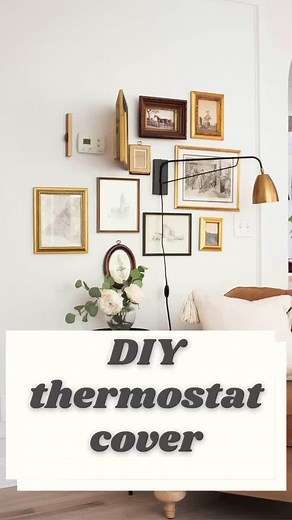 DIY Thermostat Art Cover Ideas