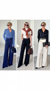 1.1K views · 6.4K reactions | I dressed these wide leg trousers up....