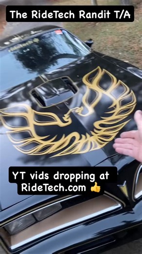 Randy Pobst on Instagram: "My Randit T/A RideTech vids dropping now on RideTech channel and my own Randy Pobst channel - RideTech blessed my ‘77 Trans Am with a full top-notch suspension, triple adjustable shocks, 4-link rear, tubular control arms front, swaybars w adjustable endlinks, bushings, everything! It’s gorgeous and has transformed the handling from 1977 into 2026! 50 years of technology - we’ve done a video series from installation to autocross to road course testing. Binge-watch today