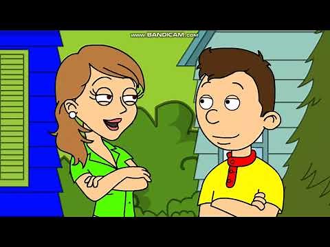 Caillou goes on the date with Gina