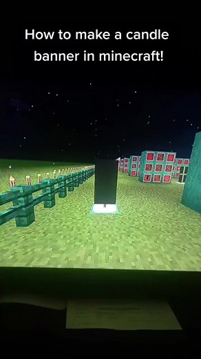 Minecraft Candle Banner Tutorial