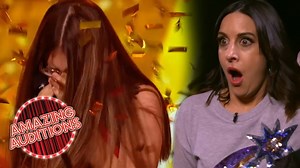 4M views · 56K reactions | A Star Is Born! INCREDIBLE 14 Year Old Singer Gets GOLDEN BUZZER! | Amazing Auditions | Facebook