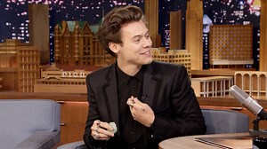 2.4M views · 2.4K shares | Harry Styles makes a wish to host The Tonight Show by blowing into a magical jade bottle from Stevie Nicks. | The Tonight Show Starring Jimmy Fallon | Facebook