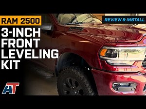 2014-2025 4WD RAM 2500 Front Leveling Kit with Front Shock Extensions Review & Install