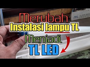 how to change the TL lamp installation to TL LED || lamp fittings