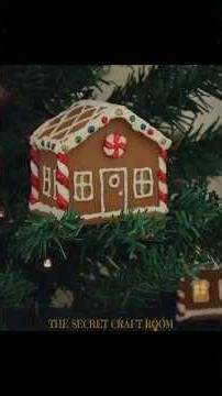 How to DIY the Cutest Mini Gingerbread Houses with Lights from Cardboard