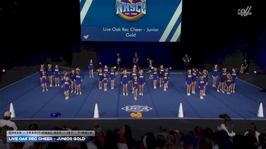 Live Oak Rec Cheer - Junior Gold [2026 Cheer - Traditional Rec - 12Y Finals] 2026 UCA National High School Cheerleading Championship DI