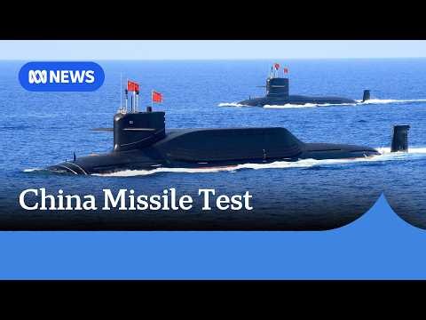 China tests ballistic missile in the Pacific from submarine | ABC NEWS