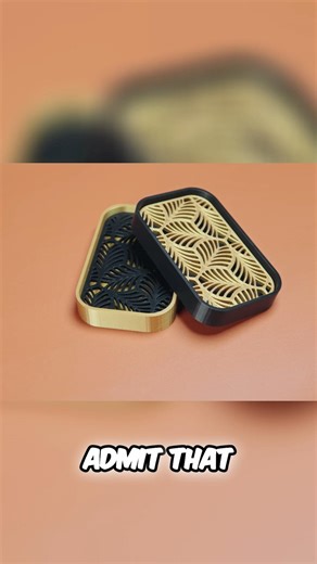 3D Printed Soap Dish With Swappable Inserts