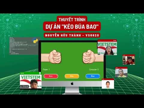 Dự Án Kéo Búa Bao - Nguyễn Hữu Thành - Lớp lập trình Python VS0820