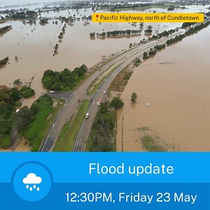🌧️ Update on major roads closed due to flooding in NSW as of 12:30PM, Friday 23 May: In Greater Sydney: ⛔️ Sackville Ferry remains closed due to flooding ⛔️ Lower Portland Ferry is also closed. ⛔️ Springwood Road is closed at Yarramundi Bridge. ⛔️ Cambridge Avenue is closed between Canterbury Road and Moorebank Avenue at Glenfield. ⛔️ At North Ryde, Riverside Drive is closed between Delhi Road and Lane Cove Road. ⛔️ Ku-Ring-Gai Chase Road is closed at North Turramurra. ⛔️ Wisemans Ferry Road is