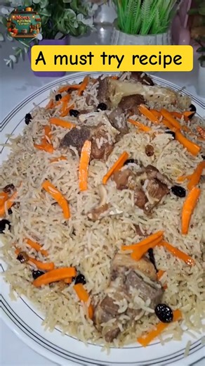 Authentic Kabuli Pulao 🍚🥕 | Afghan Style Rice