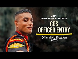 CDS 1 2026 Notification | Blueprint, Eligibility & Planning