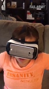92K views · 304 reactions | I think she likes it, guys! 浪 藍 #virtualreality #vr #vrfail #vrfunny #fail | FailArmy | Facebook
