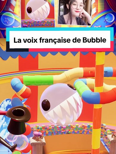 Bubble's Voice in The Amazing Digital Circus: A French Take