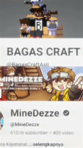 YouTuber Minecraft yg ku suka#minecraftshorts#jedakjeduk#montagemrebola#fypシ゚viral#masukberandamuu