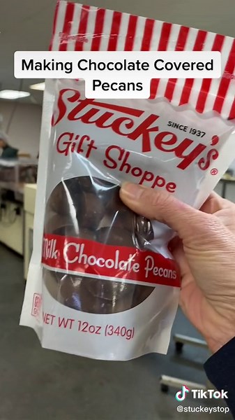 Making Chocolate Covered Pecans at Stucky Candy Plant