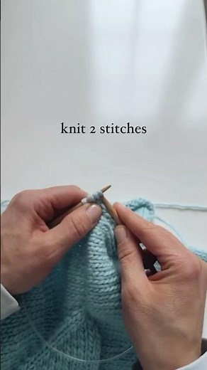 How I’m adding I-cord edging to my latest knit sweater pattern #knittingtutorial #knittingpattern