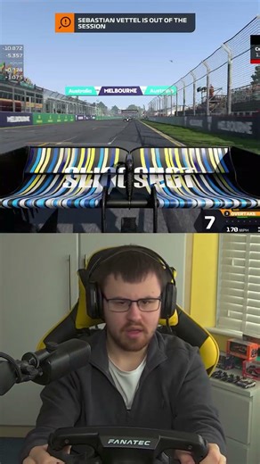 I almost spoke a Safety Car into existence... #gameplay #shorts #f1