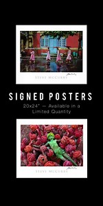 9.8K views · 757 reactions | Signed posters available on our website! www.stevemccurry.com/posters | Steve McCurry - Official Page | Facebook