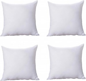 18x18 Pillow Inserts Set of 4, Soft & Comfortable Pillow Stuffing, Bedding Throw Pillows Cushion, Throw Pillow Inserts for Bed, Couch and Cushion - Walmart.com