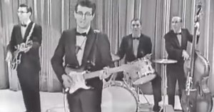 Rare Footage Of Buddy Holly & The Crickets Performing Back In 1957