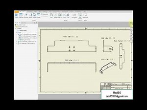 Autodesk Inventor Automatic drawing creator