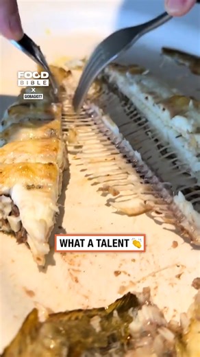 Bro performed surgery at the table 😂🐟 | FOODbible